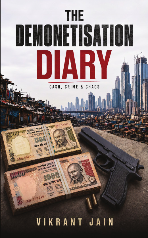 The Demonetisation Diary by Vikrant Jain, book cover